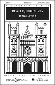 cover Beati Quorum Via SSAATTBB choral sheet music cover